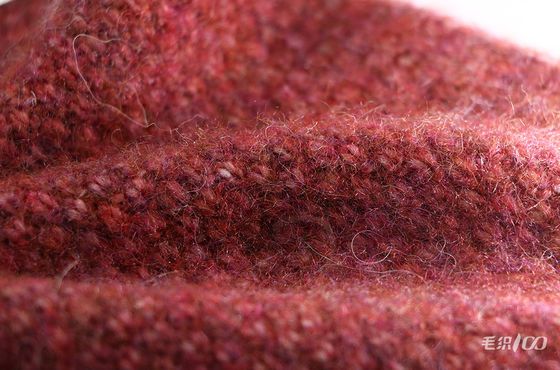 1/6NM Alpaca Sequin Wool Yarn Polyester Nyoln Blend Anti Pilling