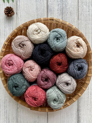 Breathable Blended Linen Cotton Yarn For Knitting Antibacterial