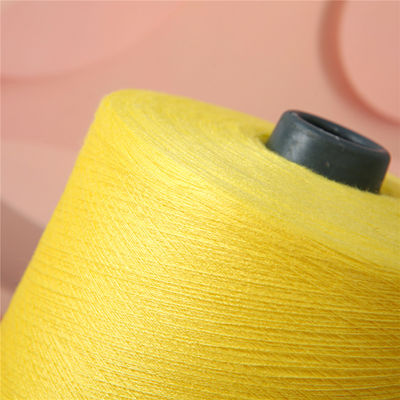 Recyclable Color Core Spun Yarn Lightweight Anti Pilling Durable